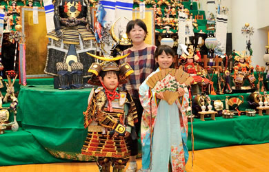 須坂市 五月人形菖蒲の節句