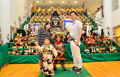須坂市 五月人形菖蒲の節句