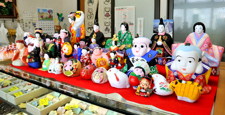中野市 まちかど土びな展