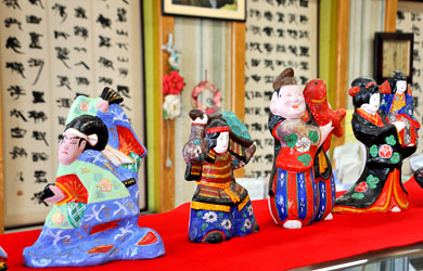 中野市 まちかど土びな展