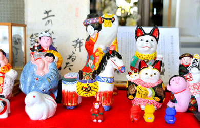 中野市 まちかど土びな展