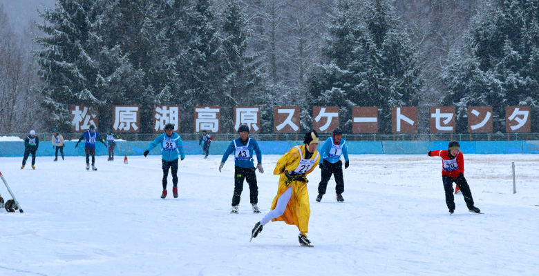 氷上トライアスロン小海大会