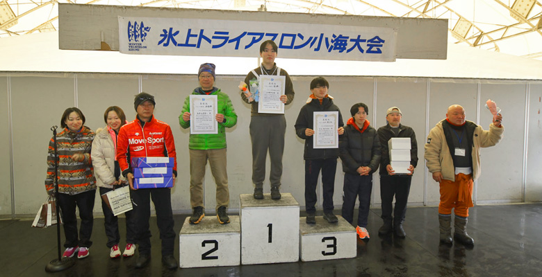 氷上トライアスロン小海大会